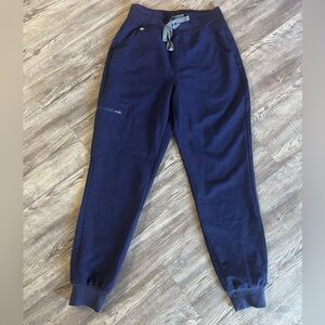 FIGS zamora jogger scrub pant - Navy Blue / size XS Petite